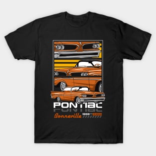 Classic Bonneville Muscle Car T-Shirt